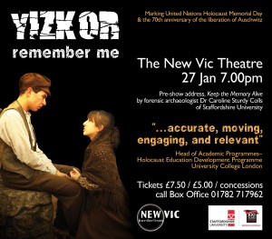 New Vic Yizkor flyer