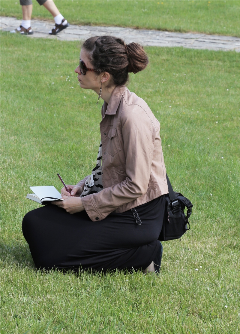 Cathie Powell Davies at Lidice Commemoration Event