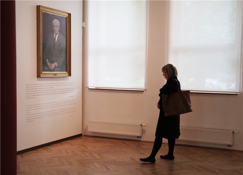 Janet at Lidice Art Gallery