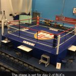 boxing ring at Staffs