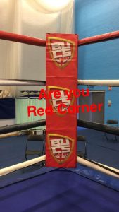red corner boxing ring