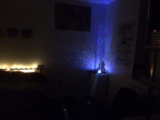 Bedlight within bedroom