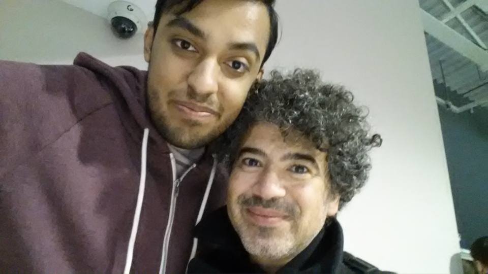 Jaz with a celebrity