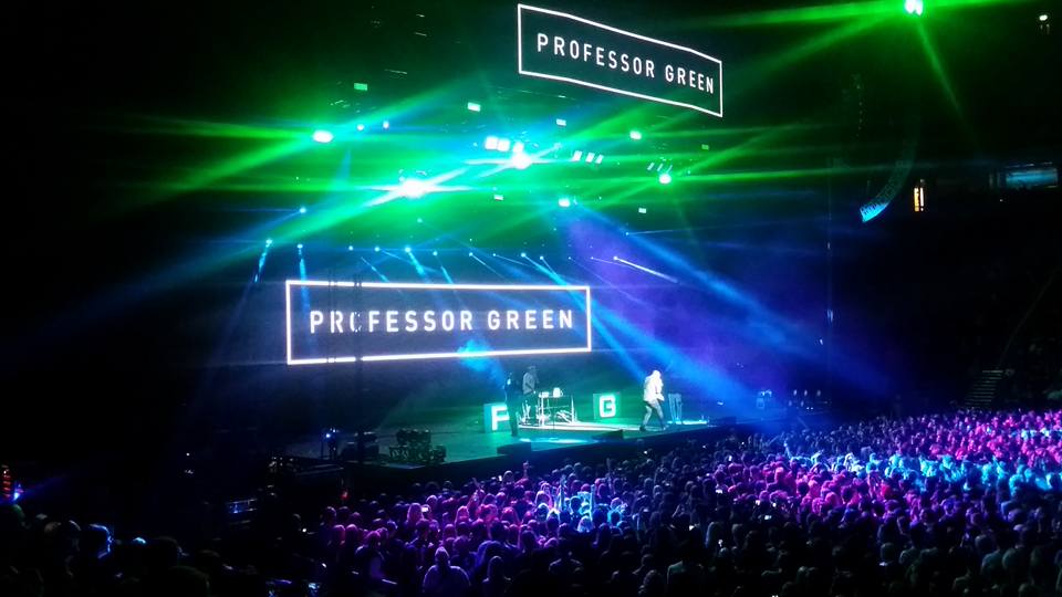 Professor green live on stage