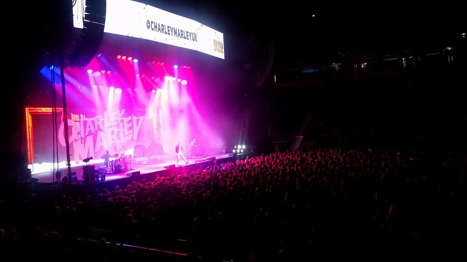 Charley Marley performing at Manchester