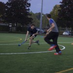 Mens hockey members practicing on 3g pitch