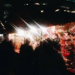 German Market Stall selling sweets