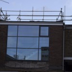 New windows installed into the Cadman Building