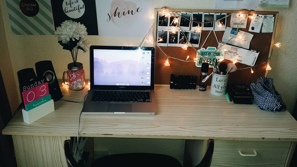 Annrose’s desk