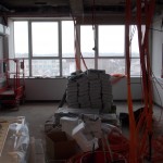 Construction work of Mellor server space