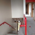 Centre of Excellence in healthcare Education - Shrewsbury staircase