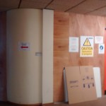 Centre of Excellence in healthcare Education - Shrewsbury entrance work