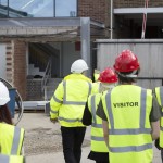 Walking into the building work