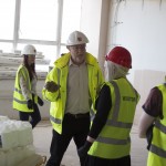 Students inside the Digital Kiln in the Mellor Building