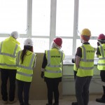 Looking out of the top floor Mellor windows