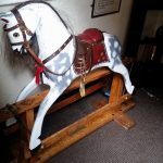 Rocking horse in the Soup Kitchen