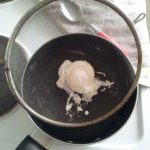 A poached egg
