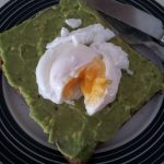 Poached egg on avocado toast