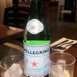 Drink with two glasses on the table